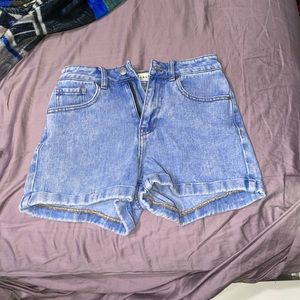 jean shorts